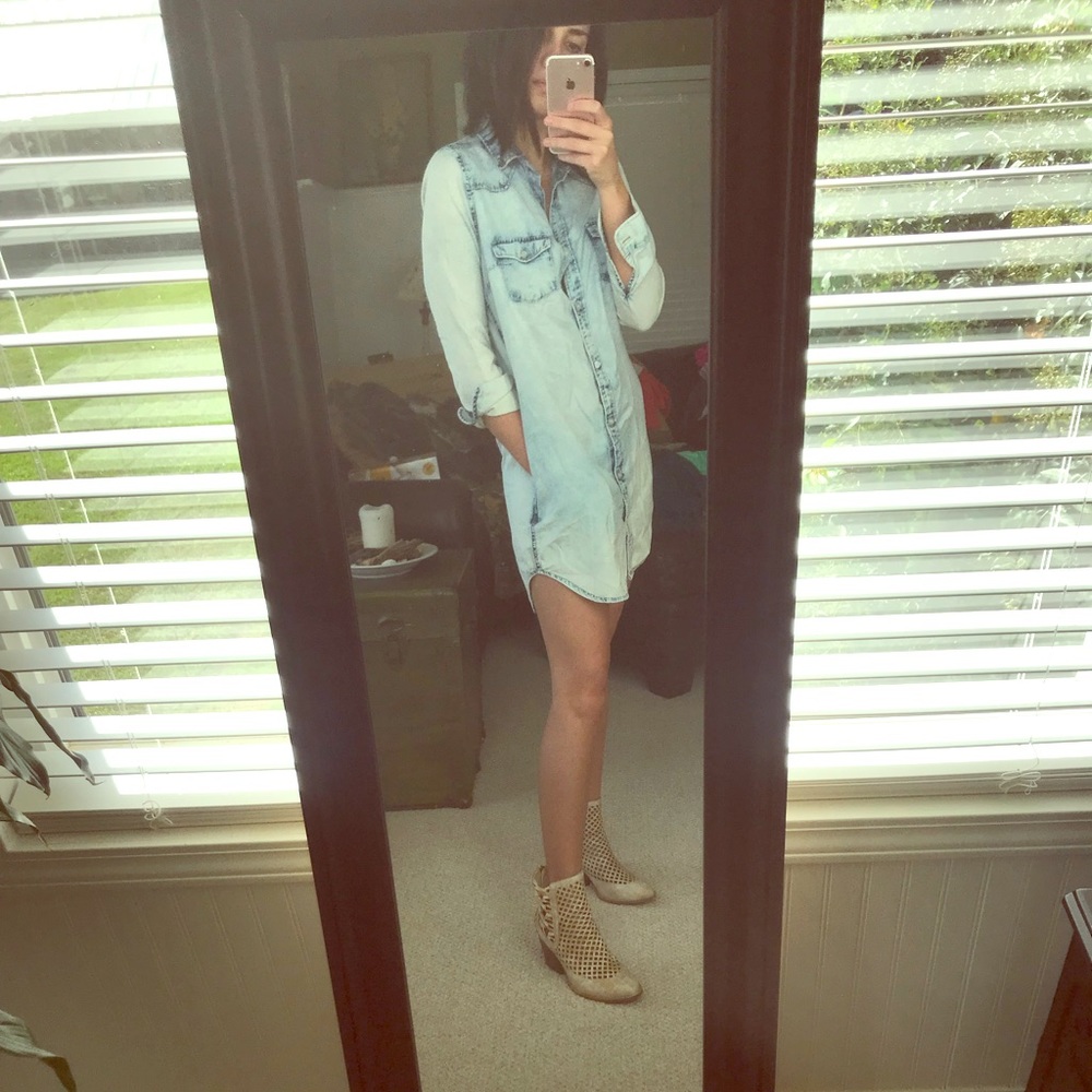 Denim dress